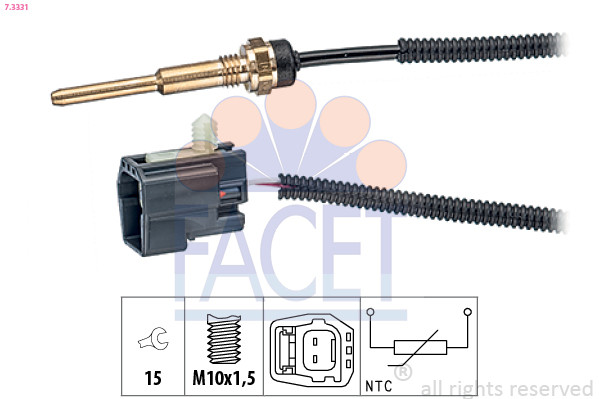FACET Sensor, Kühlmitteltemperatur