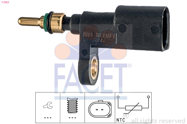 FACET Sensor, Kühlmitteltemperatur