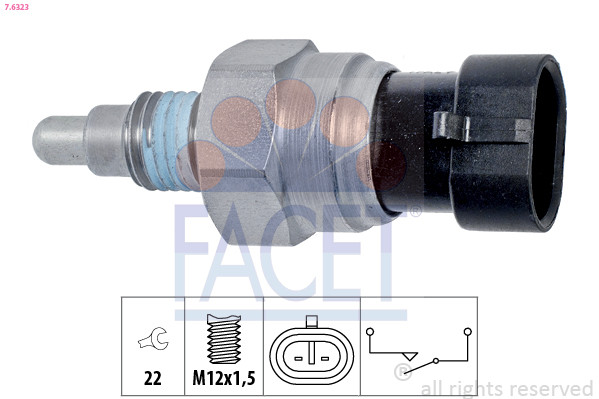FACET Schalter, Rückfahrleuchte