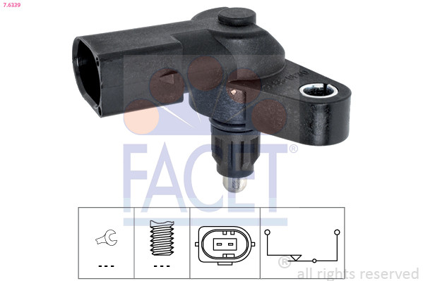 FACET Schalter, Rückfahrleuchte