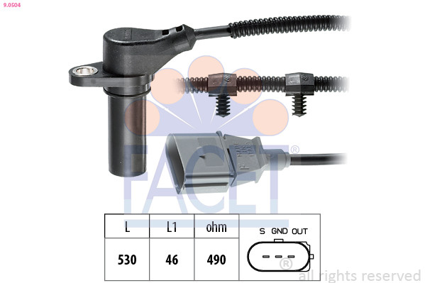 FACET Impulsgeber, Kurbelwelle