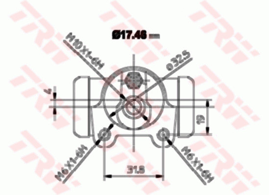 TRW Radbremszylinder