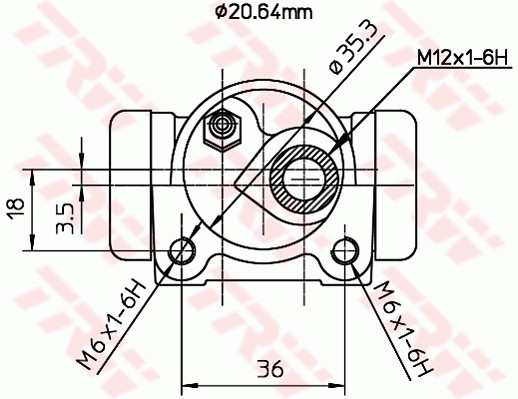 TRW Radbremszylinder
