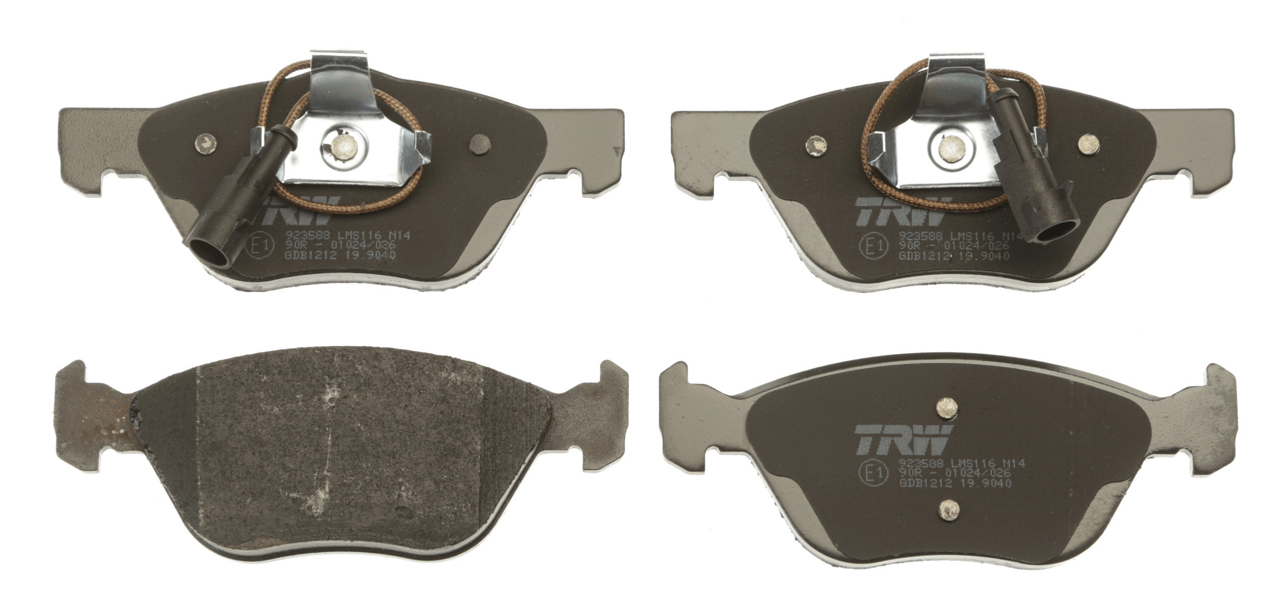 TRW Bremsbelagsatz, Scheibenbremse