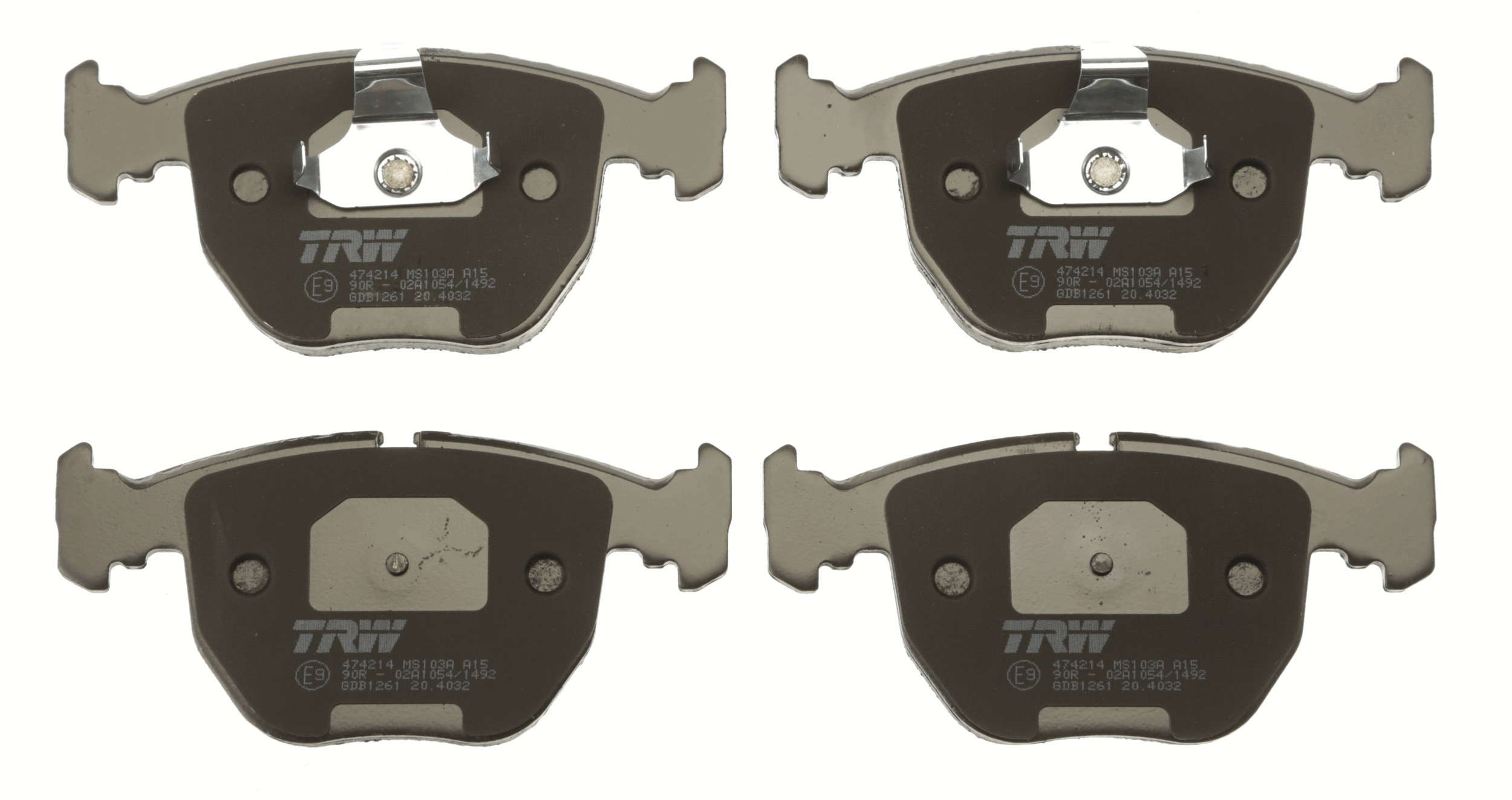 TRW Bremsbelagsatz, Scheibenbremse