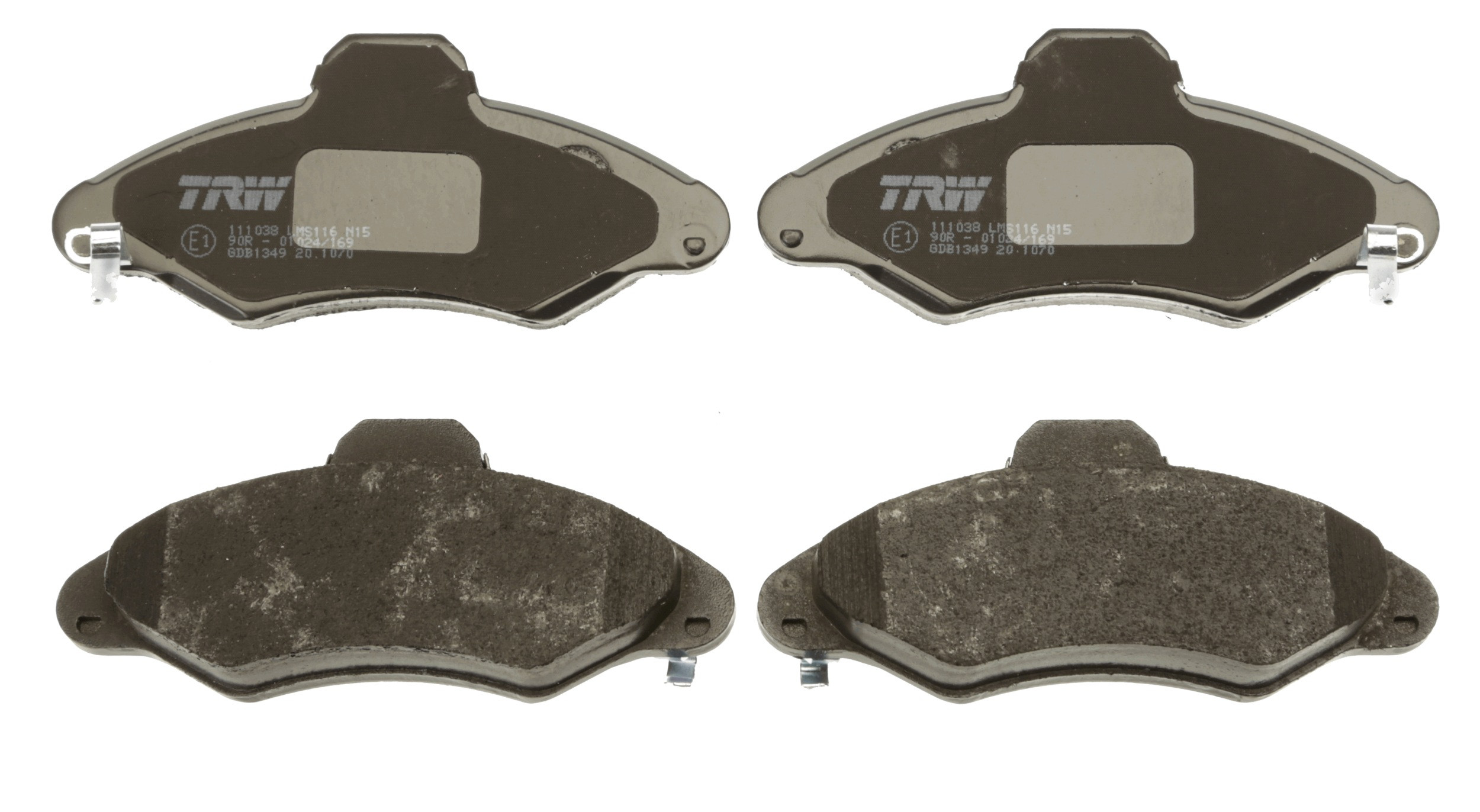 TRW Bremsbelagsatz, Scheibenbremse