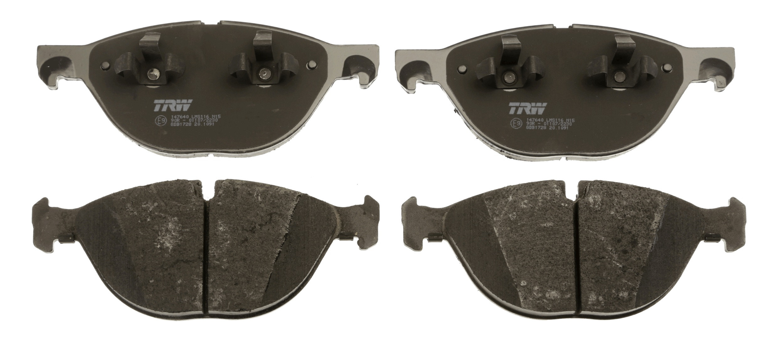 TRW Bremsbelagsatz, Scheibenbremse