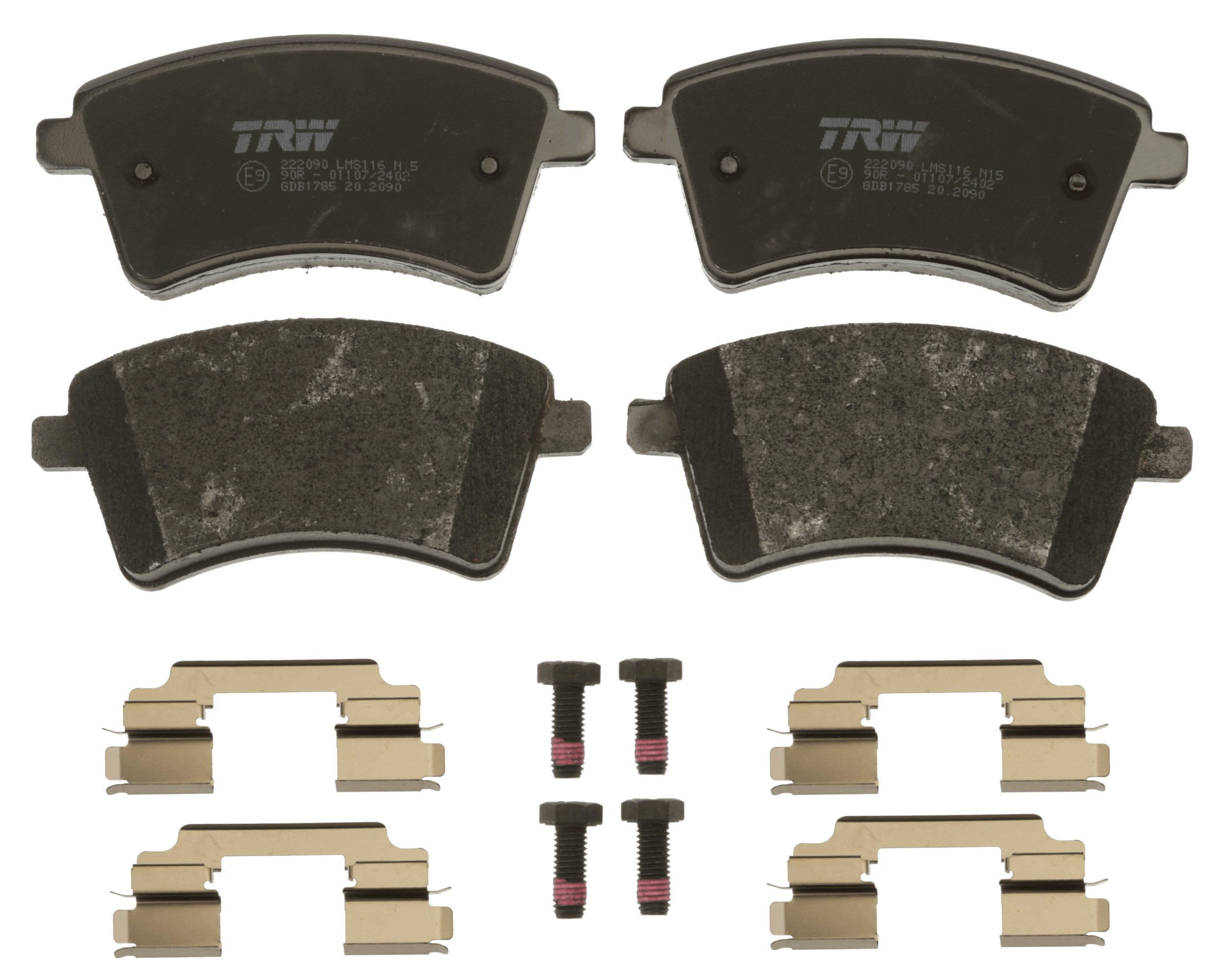 TRW Bremsbelagsatz, Scheibenbremse