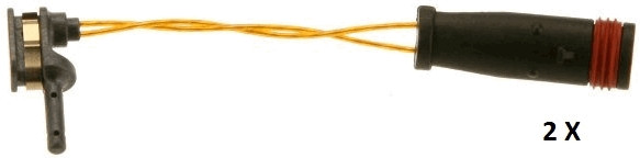 TRW Warnkontakt, Bremsbelagverschleiß