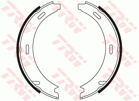 TRW Bremsbackensatz, Feststellbremse