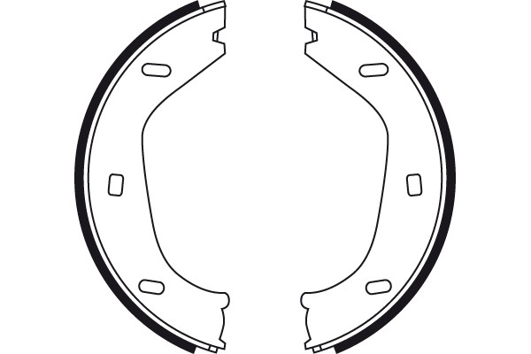TRW Bremsbackensatz, Feststellbremse