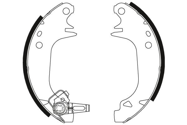 TRW Bremsbackensatz