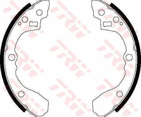TRW Bremsbackensatz