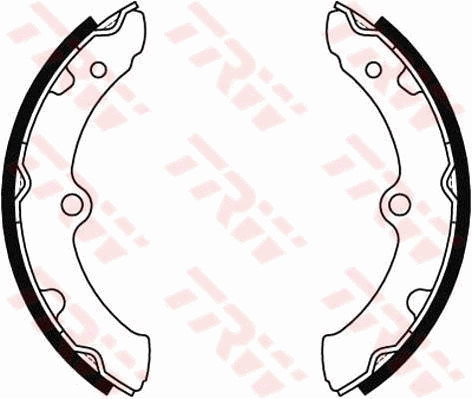 TRW Bremsbackensatz