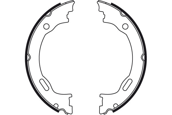TRW Bremsbackensatz, Feststellbremse
