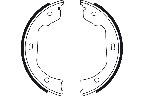 TRW Bremsbackensatz, Feststellbremse