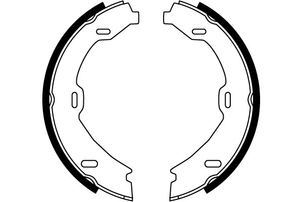TRW Bremsbackensatz, Feststellbremse