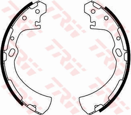 TRW Bremsbackensatz