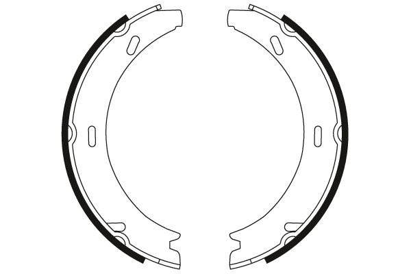 TRW Bremsbackensatz, Feststellbremse