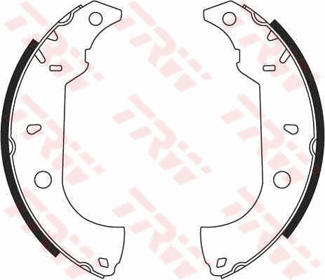 TRW Bremsbackensatz