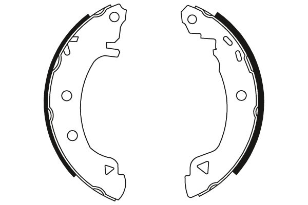TRW Bremsbackensatz