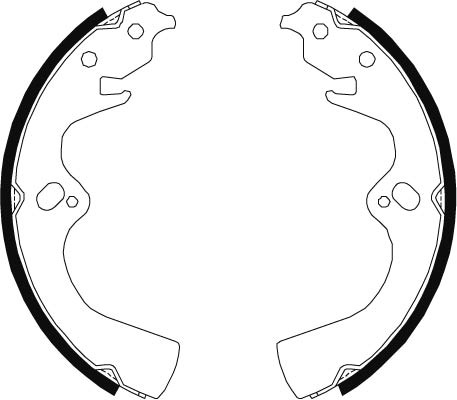 TRW Bremsbackensatz