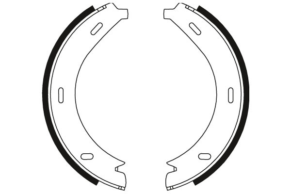 TRW Bremsbackensatz, Feststellbremse