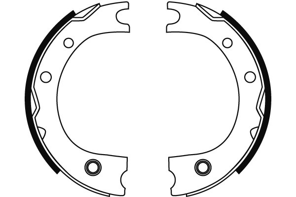 TRW Bremsbackensatz, Feststellbremse