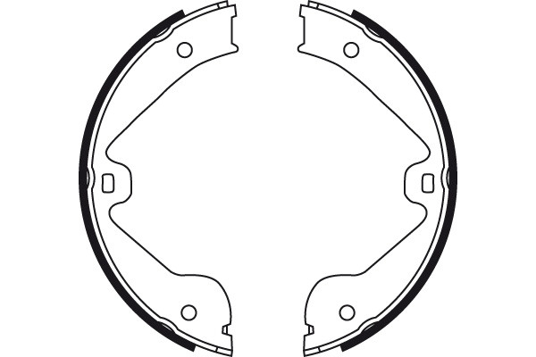 TRW Bremsbackensatz, Feststellbremse
