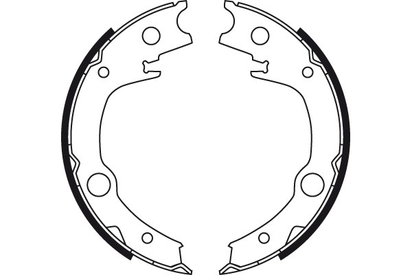 TRW Bremsbackensatz, Feststellbremse