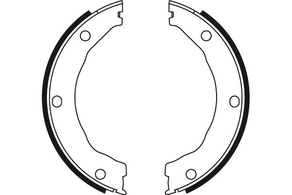 TRW Bremsbackensatz, Feststellbremse