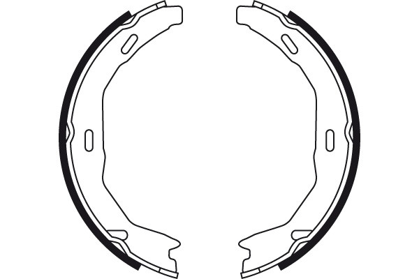 TRW Bremsbackensatz, Feststellbremse