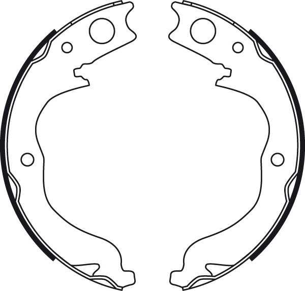 TRW Bremsbackensatz, Feststellbremse