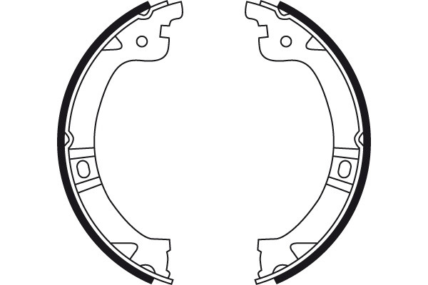 TRW Bremsbackensatz, Feststellbremse