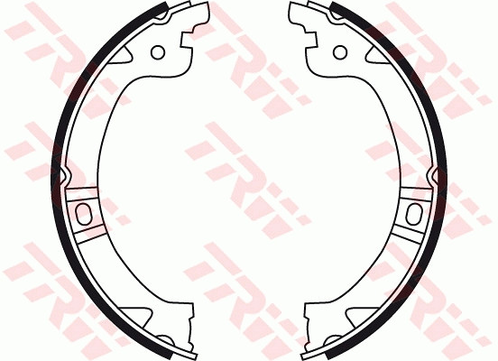 TRW Bremsbackensatz, Feststellbremse