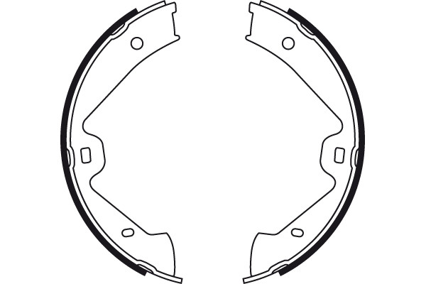 TRW Bremsbackensatz, Feststellbremse
