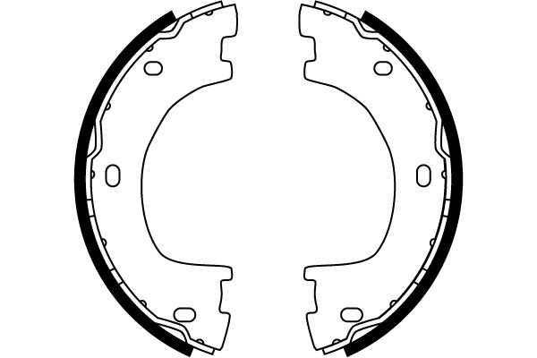 TRW Bremsbackensatz, Feststellbremse