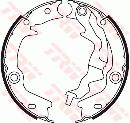 TRW Bremsbackensatz, Feststellbremse