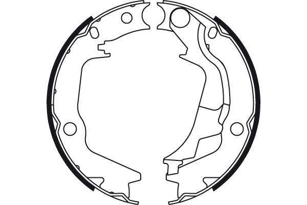 TRW Bremsbackensatz, Feststellbremse