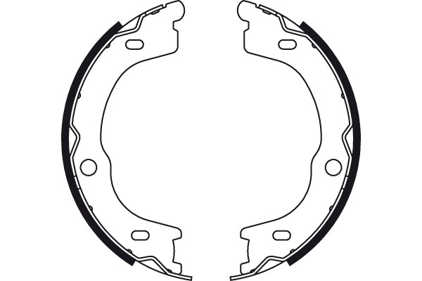 TRW Bremsbackensatz, Feststellbremse