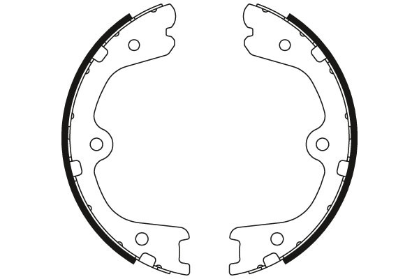 TRW Bremsbackensatz, Feststellbremse