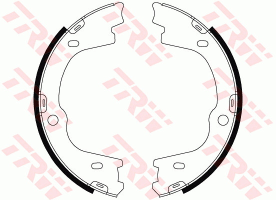 TRW Bremsbackensatz, Feststellbremse