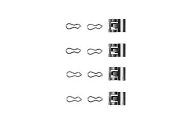 TRW Zubehörsatz, Scheibenbremsbelag