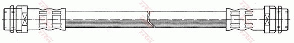 TRW Bremsschlauch TRW Bremsschlauch