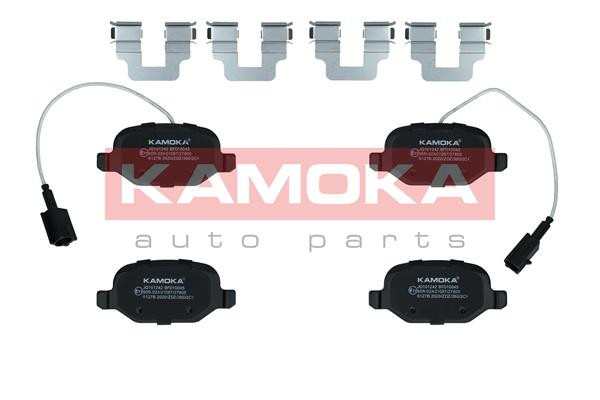 KAMOKA Bremsbelagsatz, Scheibenbremse