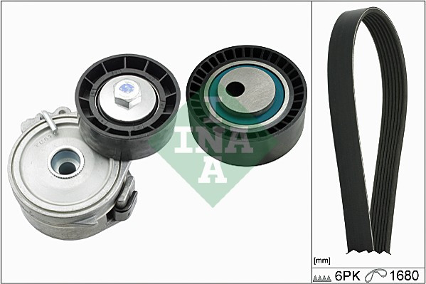 Schaeffler INA Keilrippenriemensatz