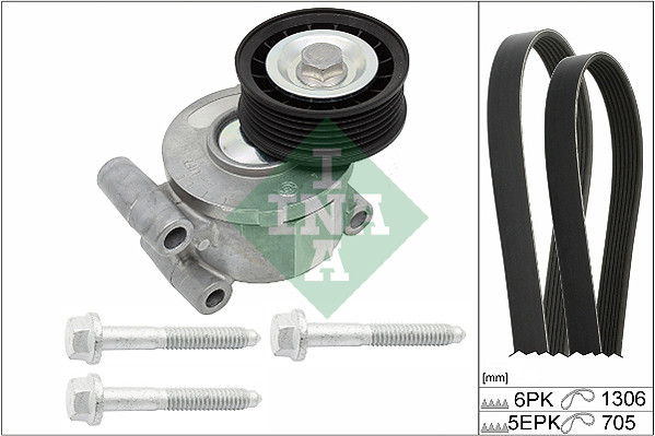 Schaeffler INA Keilrippenriemensatz