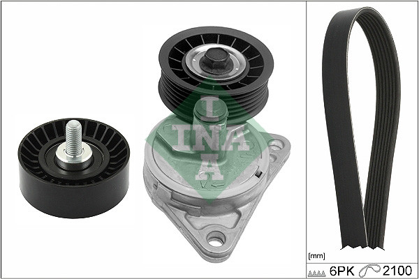 Schaeffler INA Keilrippenriemensatz