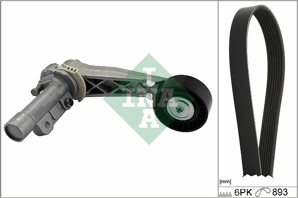Schaeffler INA Keilrippenriemensatz