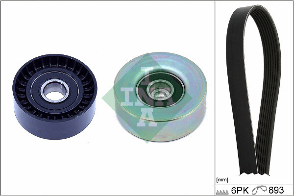 Schaeffler INA Keilrippenriemensatz